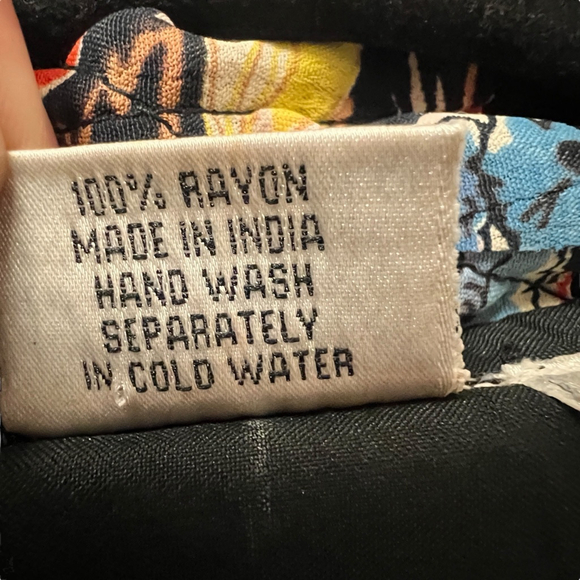 Mohito Women’s Vintage Inspired Patchwork Floral Blazer Jacket Black Boho Small - Picture 14 of 16